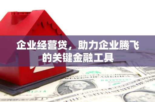 弓长岭企业经营贷，助力企业腾飞的关键金融工具