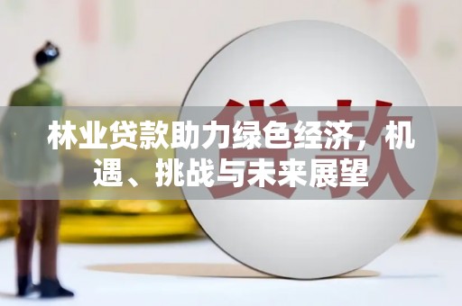 弓长岭林业贷款助力绿色经济，机遇、挑战与未来展望