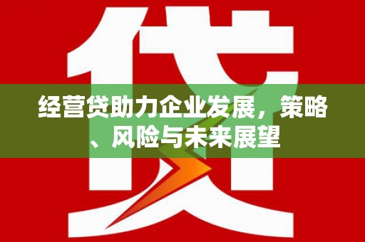 弓长岭经营贷助力企业发展，策略、风险与未来展望