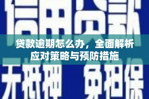 弓长岭贷款逾期怎么办，全面解析应对策略与预防措施