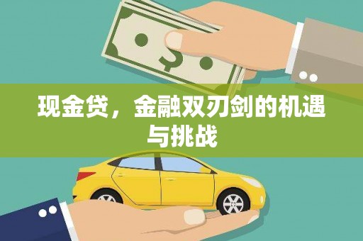 弓长岭现金贷，金融双刃剑的机遇与挑战