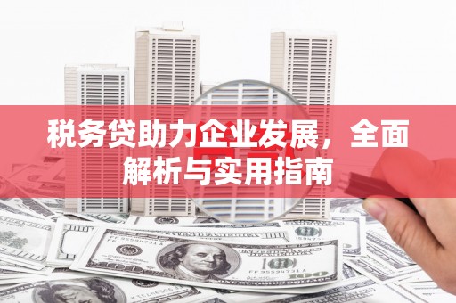 弓长岭税务贷助力企业发展，全面解析与实用指南