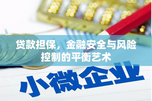 弓长岭贷款担保，金融安全与风险控制的平衡艺术