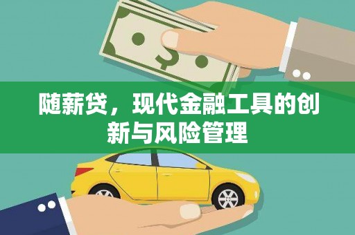 弓长岭随薪贷，现代金融工具的创新与风险管理