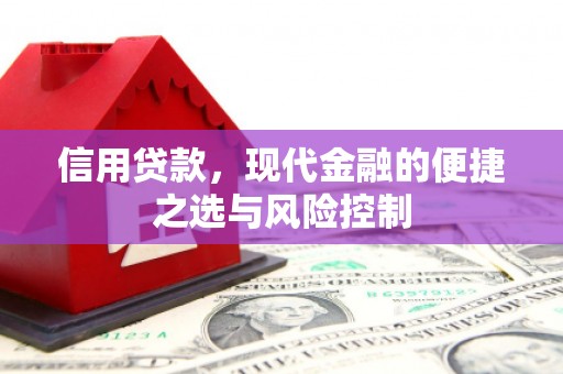 弓长岭信用贷款，现代金融的便捷之选与风险控制
