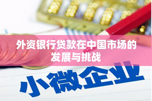弓长岭外资银行贷款在中国市场的发展与挑战