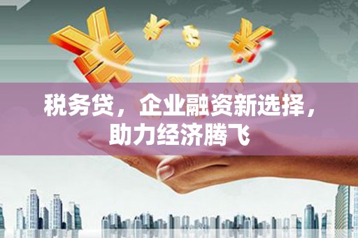 弓长岭税务贷，企业融资新选择，助力经济腾飞