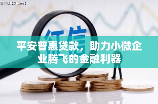弓长岭平安普惠贷款，助力小微企业腾飞的金融利器