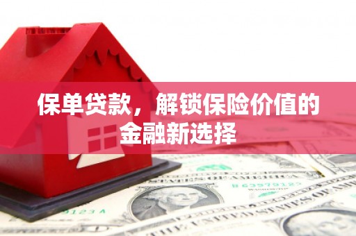 弓长岭保单贷款，解锁保险价值的金融新选择
