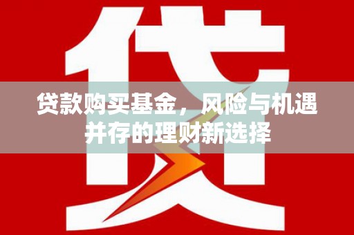 弓长岭贷款购买基金，风险与机遇并存的理财新选择