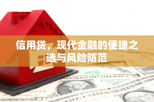 弓长岭信用贷，现代金融的便捷之选与风险防范
